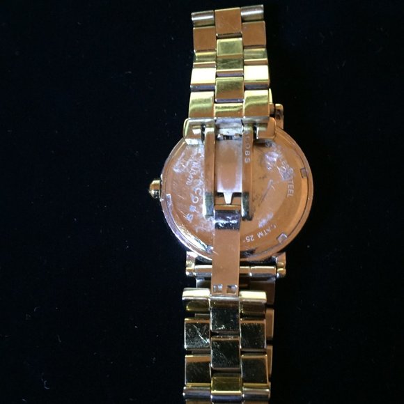 Marc Jacobs Women\'s \'Riley\' Gold-Tone Watch